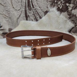 Nine West - genuine leather brown Belt - size Medium - NWOT